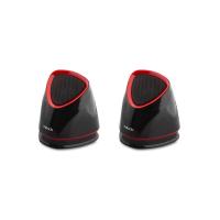 Mikado MD-158 2.0 Siyah/Kırmızı USB Speaker