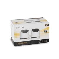 Mikado MD-158 2.0 Beyaz/Kırmızı USB Speaker