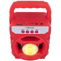 Mikado MD-BT65R 5W 800mAh 3.7V Kırmızı USB/TF Cart / Bluetooth Taşınabilir Speaker