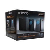 Mikado MD-318BT 2+1 25W Siyah Usb+Fm+Bluetooth Destekli Led Işıklı Speaker