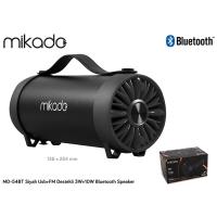 Mikado MD-54BT Siyah Usb+FM Destekli 3W+10W Bluetooth Speaker