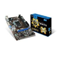 MSI 1150p H81 DDR3 H81M-P33 O/B Vga GLan DVI 4x Sata2/Sata3 1x (PCIe 2.0) mATX
