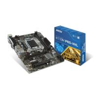 MSI 1151p H110 DDR4 H110M PRO-VHL O/B Vga GLan HDMI 4x Sata3 1x (PCIe 3.0) mATX Paralel,Seri Port