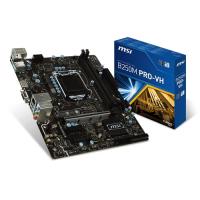 MSI 1151p B250 DDR4 B250M PRO-VH O/B Vga GLan HDMI 6x Sata3 1x M2 Sata 3x (PCIe 3.0) mATX