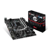 MSI 1151p B250 DDR4 Bazooka B250M 6x Sata 1x M2 Sata HDMI DVI Intel® HD Graphics 3x (PCIe) mATX