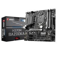 MSI 1151p v2 H370 DDR4 Bazooka H370M 6x Sata 1x M2 Sata HDMI DVI Intel® HD Graphics 3x (PCIe) mATX
