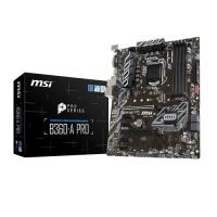 MSI B360 B360-A Pro DDR4 SATA3 M2 PCIe NVME DVI DP PCIe 16X v3.0 1151p v2 ATX