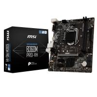 MSI 1151p v2 B360 DDR4 B360M Pro-VH 6x Sata 1x M2 Sata HDMI Intel® HD Graphics 3x (PCIe) mATX
