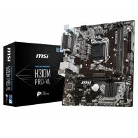 MSI 1151p v2 H310 DDR4 H310M Pro-VL 4x Sata Intel® HD Graphics 3x (PCIe) mATX