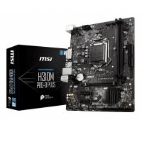 MSI 1151p v2 H310 DDR4 H310M PRO-D Plus 4x Sata DVI Intel® HD Graphics 3x (PCIe) mATX