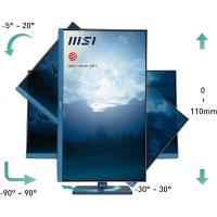 MSI 23.8" IPS MODERN MD241P ULTRAMARINE 5MS 75HZ HDMI-DP PIVOT İŞ MONİTÖRÜ