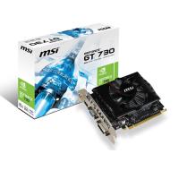 MSI 2gb GT730 N730-2GD3V2 DDR3 128bit HDMI DVI 16X (PCIe 2.0) 49w 300w 1.8ghz 924 (PassMark Puanı) Kutu Açık (Outlet)