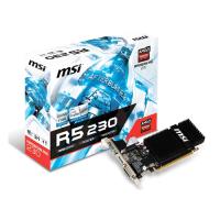 MSI 2gb R5 230 2GD3H LP DDR3 64bit HDMI DVI 16X (PCIe 2.1) 75w 300w 1.06ghz 235 (PassMark Puanı) Low Profile