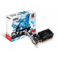 MSI R7 240 2GB 2GD3 64B LP DDR3 64bit HDMI DVI PCIe 16X v3.0