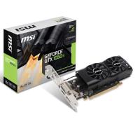 MSI 4gb nVidia GTX1050Ti 4GT LP DDR5 128bit HDMI DVI DisplayPort 16X (PCIe 3.0) 75w 350w 7.0ghz Low Profile