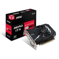 MSI 4gb RX550 Aero ITX OC Edition 4G OC DDR5 128bit HDMI DVI DisplayPort 16X (PCIe 3.0) 50w 300w 6.0ghz 3452 (PassMark P