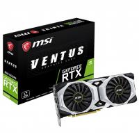 MSI 8gb RTX2080 Ventus RTX2080 Ventus 8G GDDR6 256bit HDMI Type-C 3x DisplayPort 16X (PCIe 3.0) 225w 650w 14.0ghz 15703