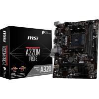 MSI A320M Pro-E AM4 Ryzen DDR4 Vga Dvi