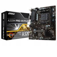 MSI A320M PRO-VH DDR4 M2 PCIe NVME HDMI PCIe 16X v3.0 AM4 mATX