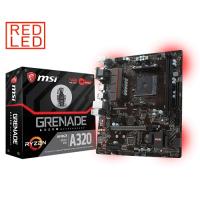 MSI AM4 A320 DDR4 Grenade 4x Sata 1x M2 Sata HDMI DVI AMD Ryzen Graphics 3x (PCIe) mATX