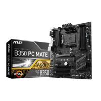 MSI AM4 B350 DDR4 PC Mate B350 4x Sata 1x M2 Sata HDMI DVI DisplayPort AMD Ryzen Graphics 4x (PCIe) ATX