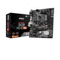 MSI B450M PRO-M2 MAX DDR4 M2 PCIe NVME HDMI DVI PCIe 16X v3.0 AM4 mATX