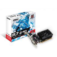 MSI AMD 1GB R7 240 1GD3 64b DDR3 128 Bit DVI VGA HDMI