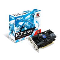 MSI AMD 2GB R7 250 DDR3 128 Bit 2GD3 OCV1 HDMI DVI
