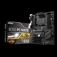 MSI AMD B350 PC MATE B350 DDR4 VGA GLAN AM4 M.2 SATA USB3.1