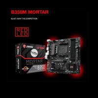 MSI AMD B350M MORTAR B350 DDR4 VGA GLAN AM4 M.2 SATA USB3.1