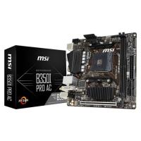 MSI AMD B350I PRO AC B350 DDR4 3200 HDMI GLAN AM4 M.2 USB3.1 WIFI mini-ITX