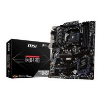 MSI AMD B450-A PRO B450 DDR4 3200 GLAN AM4 M.2 SATA USB3.1