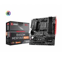 MSI B450M-MORTAR-MAX DDR4 M2 PCIe NVME HDMI DP PCIe 16X v3.0 AM4 mATX