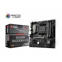 MSI B450M BAZOOKA V2 DDR4 DVI HDMI M2 mATX AM4