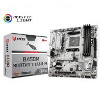 MSI B450M MORTAR TITANIUM DDR4 3466 HDMI mATX