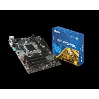MSI H110M PRO-VDL DDR4 2133MHz S+V+GL 1151 (mATX)