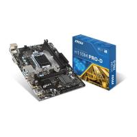 MSI H110M Pro-D DDR4 Dvi GLan 1151Pin