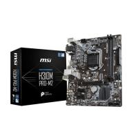 MSI H310 H310M PRO-M2 PLUS DDR4 SATA3 M2 PCIe NVME HDMI DVI PCIe 16X v2.0 1151p v2 mATX