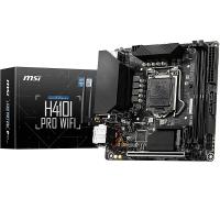 MSI H410I PRO WIFI DDR4 M2 PCIE NVME HDMI-DP PCIe 16X v3.0 1200p mITX