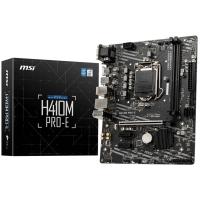 MSI H410M PRO-E DDR4 2933Mhz DVI HDMI MATX 1200p