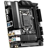 MSI H510I PRO WIFI DDR4 M2 PCIE NVME HDMI-DP PCIE 16X v4.0 1200p mITX