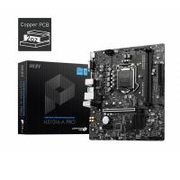 MSI H510M-A PRO DDR4 M2 PCIE NVME HDMI PCIE 16x v4.0 1200p mATX