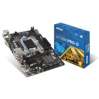 MSI INTEL H110M PRO-D H110 DDR4 2133 DVI GLAN 1151P USB 3.1