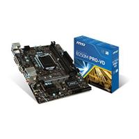 MSI INTEL B250M PRO-VD B250 DDR4 2400 VGA GLAN 1151P M.2 SATA USB3.1