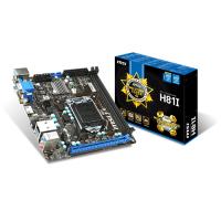 MSI INTEL H81I H81 DDR3 1600 VGA GLAN 1150p ITX