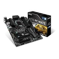 MSI INTEL H270 PC MATE H270 DDR4 2400 VGA GLAN 1151P M.2 SATA USB3.1