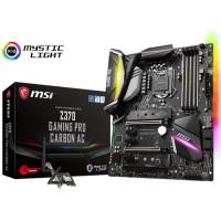 MSI INTEL Z370 GAMING PRO CARBON AC Z370 DDR4 4000 VGA GLAN 1151p-8 M.2 SATA USB3.1 WIFI