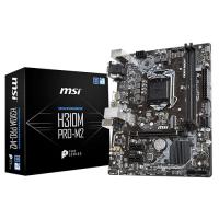 MSI INTEL H310M PRO-M2 H310 DDR4 2666 VGA GLAN 1151p-8 M.2 SATA USB3.1