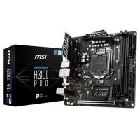 MSI INTEL H310I PRO H310 DDR4 2666 DVI HDMI GLAN 1151p-8 USB3.1 mini ITX