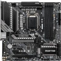 MSI MAG B460M MORTAR DDR4 SATA3 M2 PCIe NVME HDMI DP PCIe 16X v3.0 1200p mATX